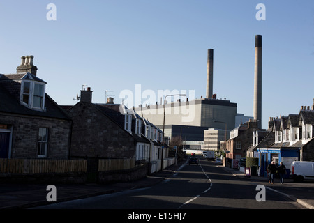 Cockenzie Power Station, eine geschlossene Kohle-Kraftwerk in East Lothian, Schottland. Stockfoto