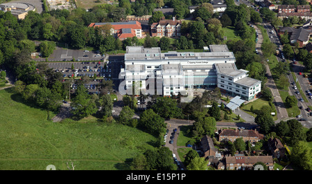 Luftaufnahme des Epping Forest College in Loughton, Essex, UK Stockfoto