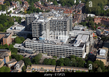 Luftaufnahme von Hampstead Royal Free Hospital, NW3 3QG, London, UK Stockfoto