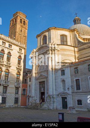 Venedig - Chiesa di San Geremia Kirche im Abendlicht Stockfoto