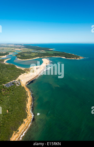 Talmont Saint-Hilaire (Departement Vendée): die Sümpfe Stockfoto