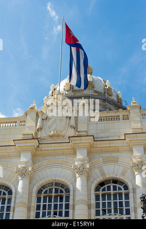 Der Palast von den ehemaligen kubanischen Präsidenten, beherbergt heute der Havannas Revolution Museum Stockfoto