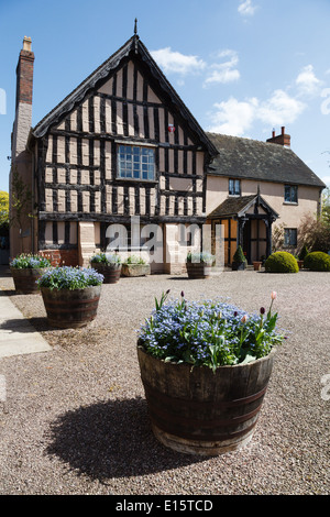 Wollerton Old Hall, Shropshire Stockfoto