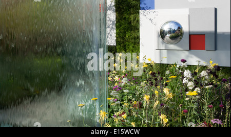 Die Augen Garten für das RNIB, Designer LDC Design, sponsert Landschaft Gewinner Völker Wahl Goldmedaille & Best in Show Stockfoto