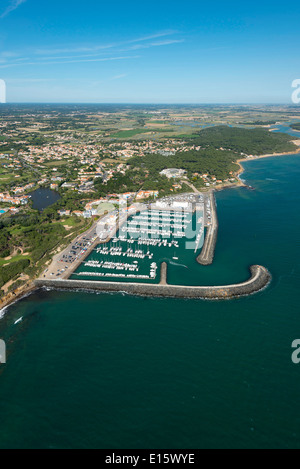 Talmont Saint-Hilaire (Departement Vendée): Küste der Vendée-Abteilung Stockfoto