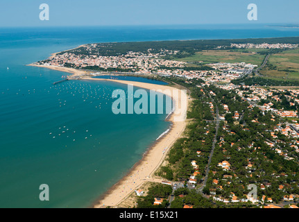 La Tranche-Sur-Mer (Departement Vendée) Stockfoto