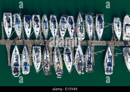 Talmont Saint-Hilaire (Departement Vendée): Marina Stockfoto