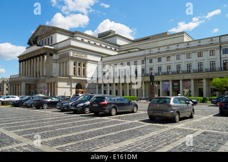 Das Grand Theatre - National Opera Gebäude in Warschau, Polen. Stockfoto