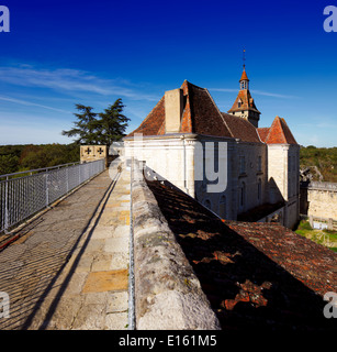 Das Kloster Rocamadour im Département Lot im Südwesten Frankreichs, Wort des Weltkulturerbes der Unesco Stockfoto