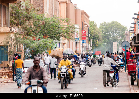 Straßenszene, Ouagadougou, Burkina Faso Stockfoto