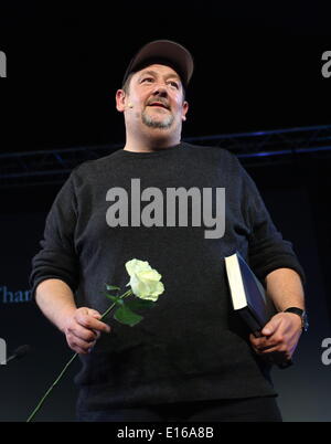 Freitag, 23. Mai 2014, Hay on Wye UK abgebildet: Comedian Johnny Vegas.  Re: Das Telegraph Hay Festival, Hay on Wye, Powys, Wales UK. Bildnachweis: D Legakis/Alamy Live-Nachrichten Stockfoto