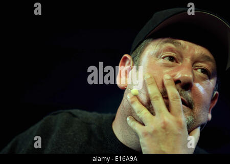 Freitag, 23. Mai 2014, Hay on Wye UK abgebildet: Comedian Johnny Vegas.  Re: Das Telegraph Hay Festival, Hay on Wye, Powys, Wales UK. Bildnachweis: D Legakis/Alamy Live-Nachrichten Stockfoto