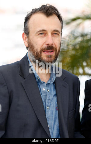 Cannes, Frankreich. 23. Mai 2014. Fred Cavaye während der "Pyo Jeok/Pyojeok/The Target" Fototermin bei den 67. Filmfestspielen von Cannes am 23. Mai 2014 Credit: Dpa picture-Alliance/Alamy Live News Stockfoto