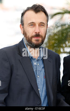 Cannes, Frankreich. 23. Mai 2014. Fred Cavaye während der "Pyo Jeok/Pyojeok/The Target" Fototermin bei den 67. Filmfestspielen von Cannes am 23. Mai 2014 Credit: Dpa picture-Alliance/Alamy Live News Stockfoto