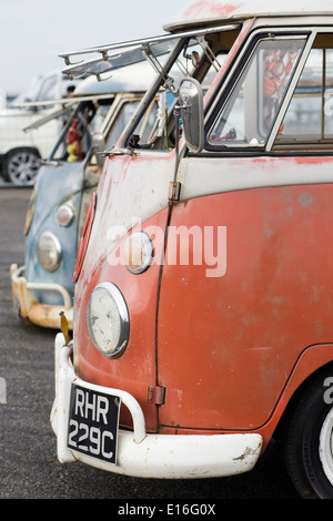 Ratte VW Camper auf dem Santa Pod Raceway England suchen Stockfoto