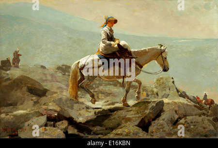 Reitweg Lefka von Winslow Homer, 1868 Stockfoto