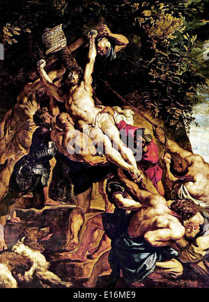 Die Höhe des Kreuzes von Rubens, 1611 Stockfoto