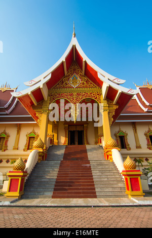 Wat, dass Luang Tai in Vientine, Laos Stockfoto
