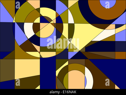 abstrakten geometrischen Hintergrund Stockfoto