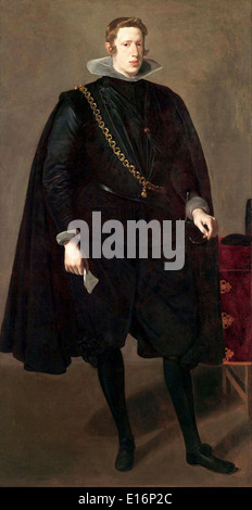 Philip IV König von Spanien von Diego Velázquez, 1624 Stockfoto