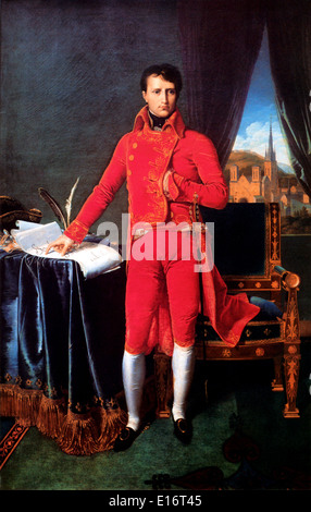 Bonaparte, Erster Konsul von Jean-Auguste-Dominique Ingres, 1804 Stockfoto