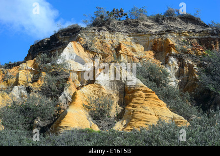 Die Pinnacles Fraser Island-Queensland-Australien Stockfoto