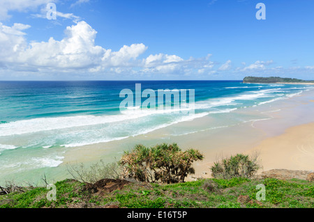 Oststrand, Fraser Island, Queensland, Queensland, Australien Stockfoto