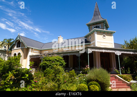 Viktorianischen Erbe Residenz in Stellenbosch, Südafrika Stockfoto