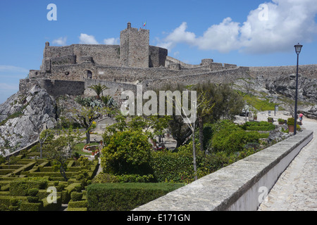 Castelo de Santiago do Cacém Stockfoto