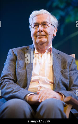 Mervyn King ehemaliger Gouverneur der Bank von England anlässlich Hay Festival 2014 © Jeff Morgan Stockfoto