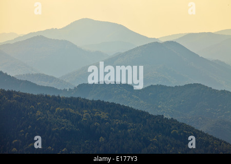 Berge-Hintergrund Stockfoto