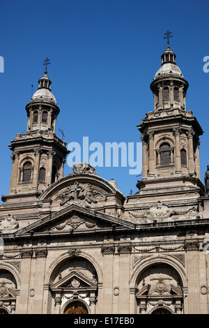 Metropolitan Kathedrale Santiago Chile Stockfoto