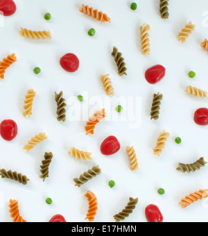 Pasta-Kunst Stockfoto