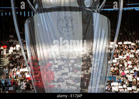 Lissabon, Portugal. 24. Mai 2014. Gesamtansicht Fußball: UEFA Champions League Finale zwischen Real Madrid 4: 1-Atletico de Madrid im Stadion Luz in Lissabon, Portugal. © Maurizio Borsari/AFLO/Alamy Live-Nachrichten Stockfoto