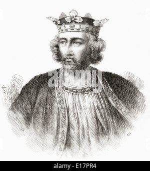 Edward I, 1239 – 1307, aka Edward Longshanks und der Hammer der Schotten. König von England. Stockfoto