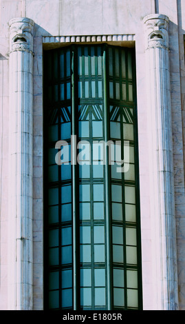 Fassade des Art-Deco-Eden Gebäude einer ehemaligen Theater und Kino jetzt ein Hotel Lissabon-Portugal-Westeuropa Stockfoto