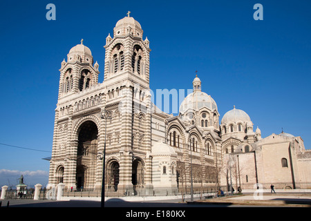 Sainte Marie Gewalt Kathedrale, Marseille, Provence, Frankreich Stockfoto