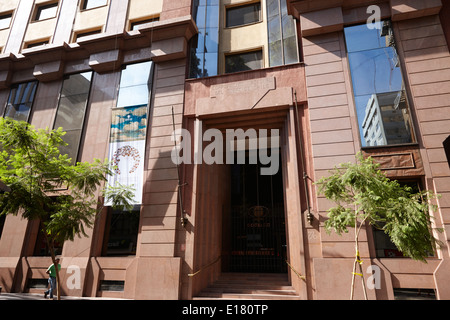 Codelco Chile Staat der Hauptniederlassung Familienunternehmen Kupferbergbau Santiago Chile Stockfoto