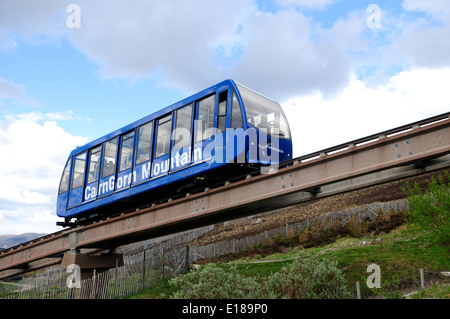 Cairngorm Mountain Railway, Schottland. Stockfoto