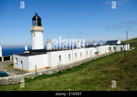 Dunnet Head Lighthouse, Scotland.Most nördlichste Ort auf der britischen Festland, UK. Stockfoto