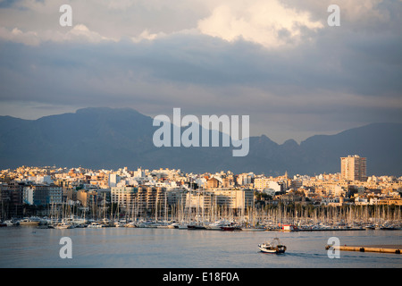 modernen Hafen, Palma De Mallorca, Insel Mallorca, Spanien, Europa Stockfoto