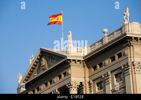 Bau der Militärregierung, Plaza Portal De La Pau, Barcelona, Katalonien, Spanien, Europa Stockfoto