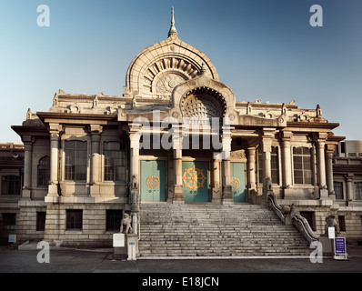 Tsukiji Hongan-Ji Jodo Shinshu buddhistischen Tempel in Tokio. Stockfoto