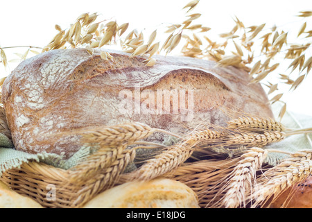 Ähren zwischen die Backwaren Stockfoto