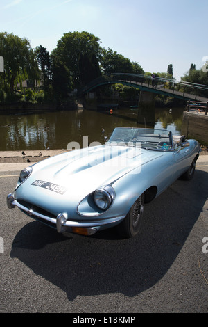 1971 Jaguar E-Type Serie 2 roadster Stockfoto