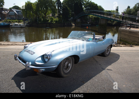 1971 Jaguar E-Type Serie 2 roadster Stockfoto