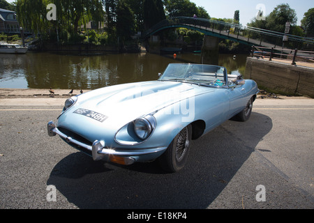 1971 Jaguar E-Type Serie 2 roadster Stockfoto