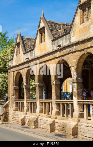 Chipping Campden Markthalle gebaut 1646 High Street Chipping Campden The Cotswolds Gloucestershire England UK EU Europa Stockfoto