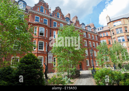 Hase Court Gebäude Inner Temple. Stockfoto