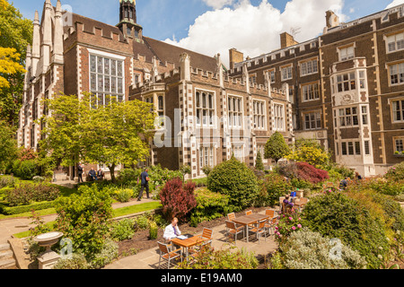 Middle Temple Hall und Gärten, London. Stockfoto